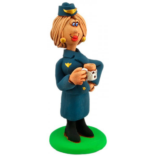 Статуэтка из керамики Проводница Киев - изображение 1