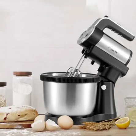 Стационарный миксер CX-6662 с вращающейся чашей 4 л, 1000 Вт, 5 скоростей, турбо режим Одесса