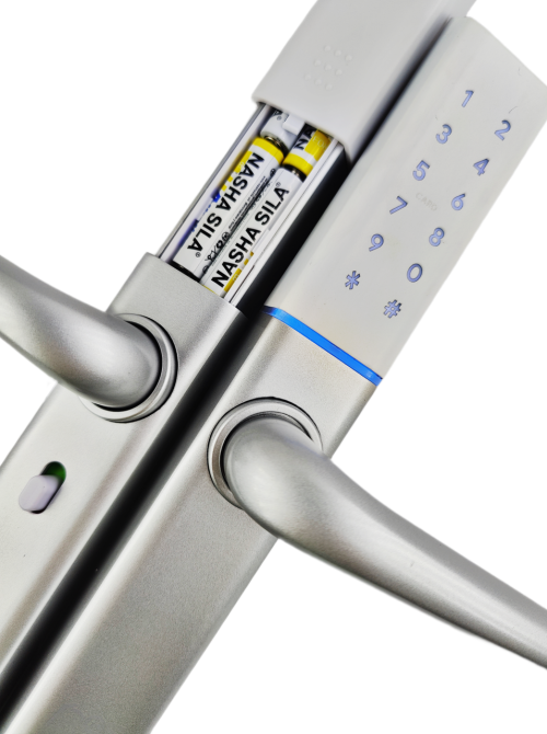 PES Ford silver розумний замок з вузьким корпусом Київ - фото 6