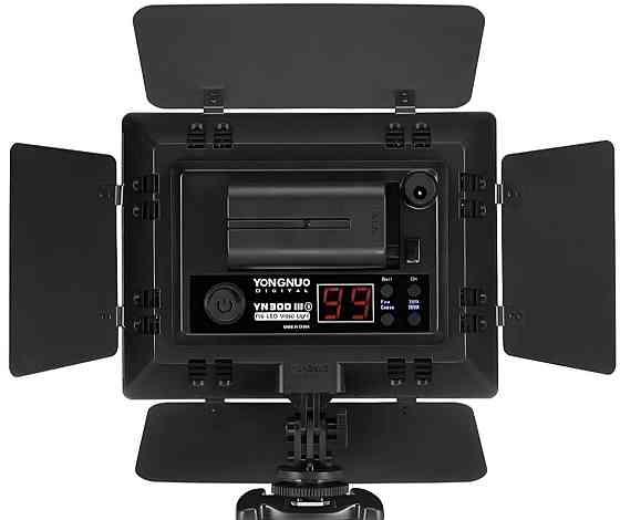 Видео Свет : Yongnuo -300 III.LED освітлювач Yongnuo YN-300 III (3200-5500K) Киев