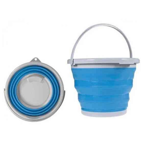 Ведро 10 литров туристическое складное Collapsible Bucket v-b-10 Сумы