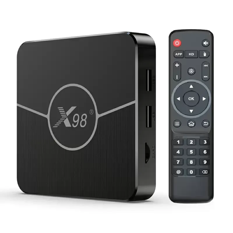Смарт ТВ приставка X98 Plus 4/64 Гб Android Smart TV Box Андроїд 11 ТВ бокс Київ - фото 2