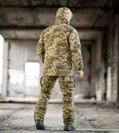 Костюм зимний мужской Northern куртка и штаны полукомбинезон (размер 2XL) Пиксель Киев