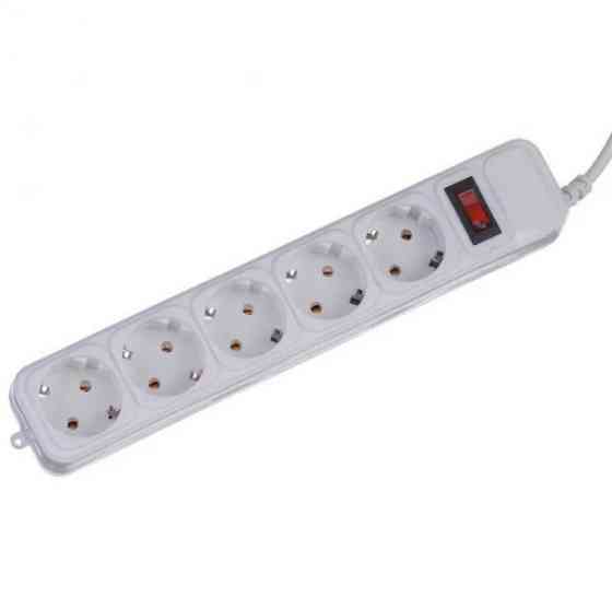 Подовжувач мережевий Greelite SP5-5M, 5 розеток, білий 4800 Винница