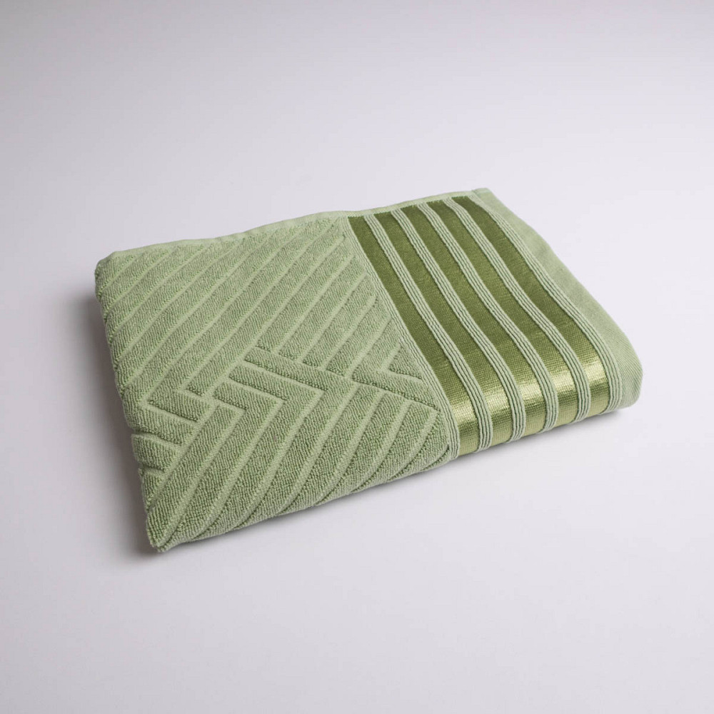Набор махровых полотенец SOFT 3шт GM Textile 50х90см, 50х90см, 70х140см 500г/м2 (Мятный) Сумы - изображение 4
