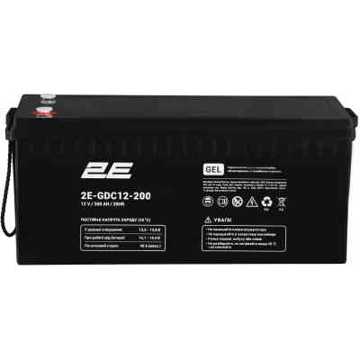 Батарея к ИБП 2E 2E-GDC12-200 12V 200Ah (2E-GDC12-200) Винница