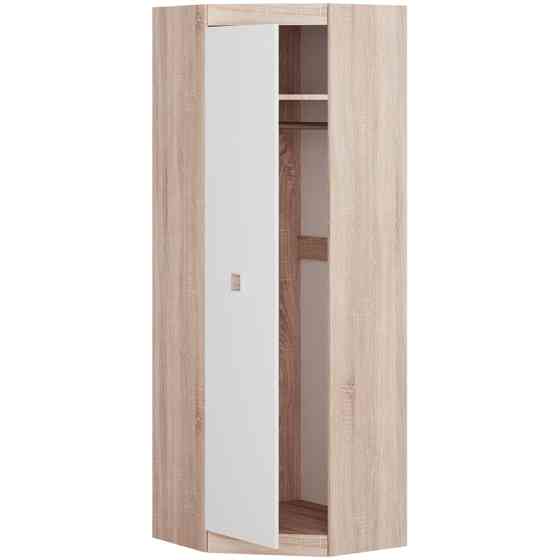 Шкаф угловой Эверест Соната-700 дуб сонома + белый (DTM-2314) Днепр