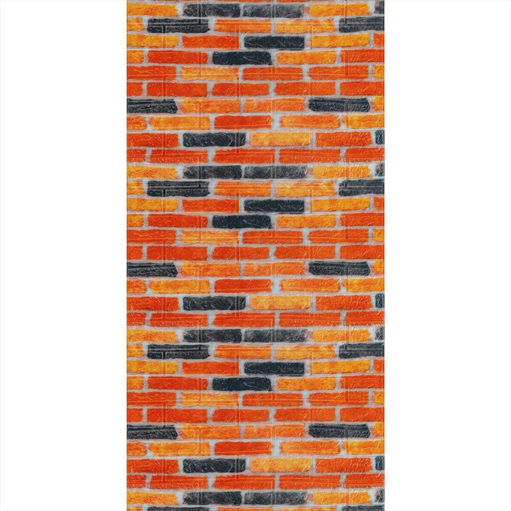 Самоклеюча 3D панель під бежево-коричневу катеринославську цеглу 3080x700x3мм SW-00002571- Київ - фото 1