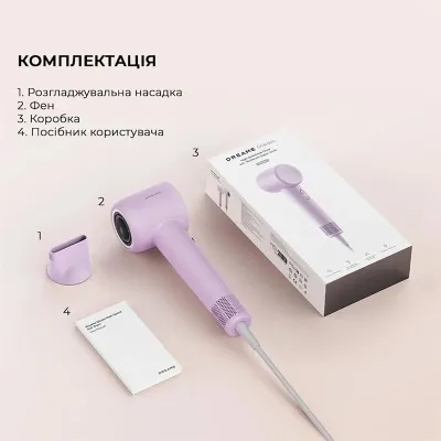 Фен Dreame Gleam Purple (AHD12A-PPL) Вінниця