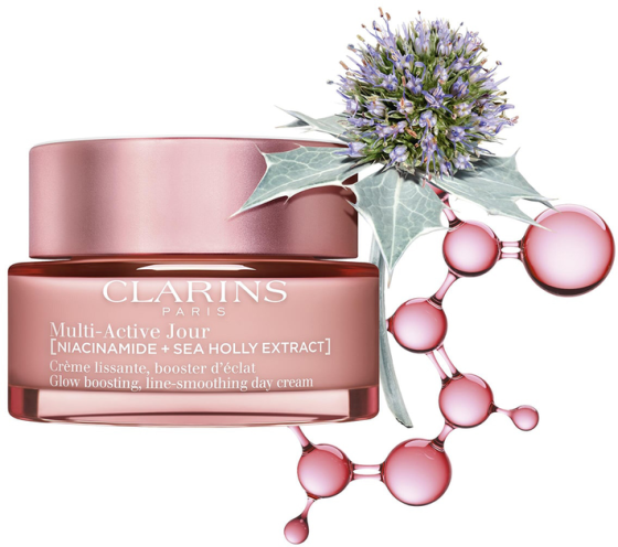 Дневной крем Clarins Multi-Active Jour Niacinamide+Sea Holly Extract Glow Boosting Line-Smoothing 50ml Славянск