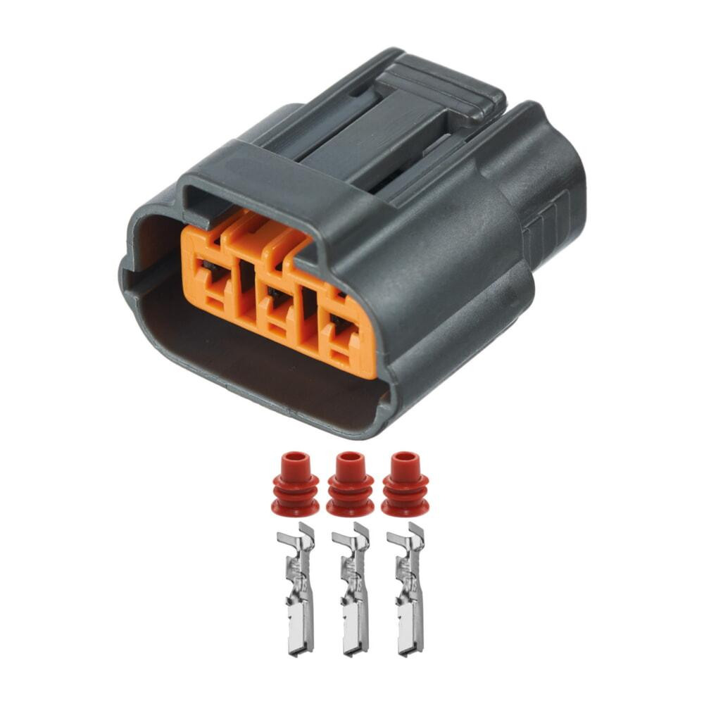 Разъем коннектор 3-кон., Катушка Зажигания, Генератор, 6195-0009, SUMITOMO Япония Много Acura, Mazda, Mitsubishi, Nissan Киев - изображение 1