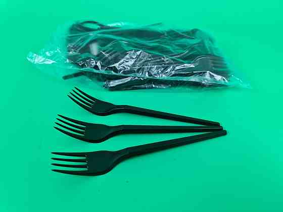 Вилка 16 см чорна Андрекс (100 шт.) Харків