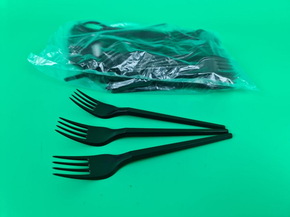 Вилка 16 см чорна Андрекс (100 шт.) Харків - фото 1