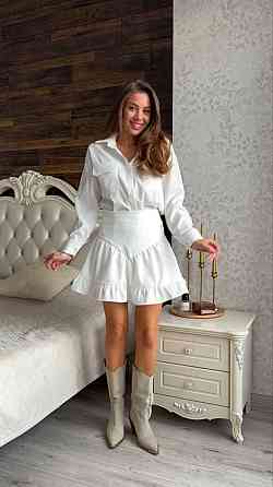 Жіночий базовий костюм двійка  з мікровельвету Одеса