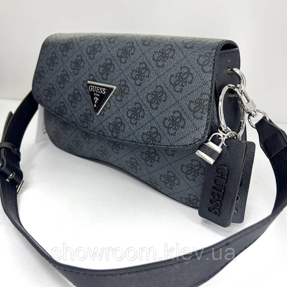 Жіноча сумочка на плече Guess (813019) grey Київ - фото 5