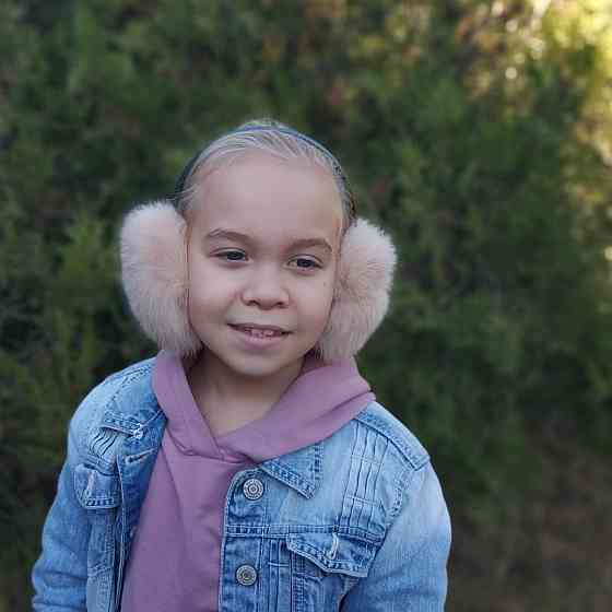 Наушники меховые взрослые из кролика Бежевый Харьков