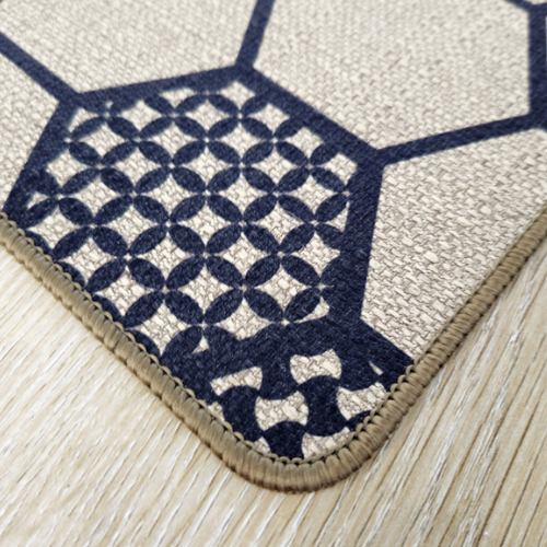 Килимок універсальний для підлоги льон Мозаїка 45*75см Дариана Житомир - фото 5