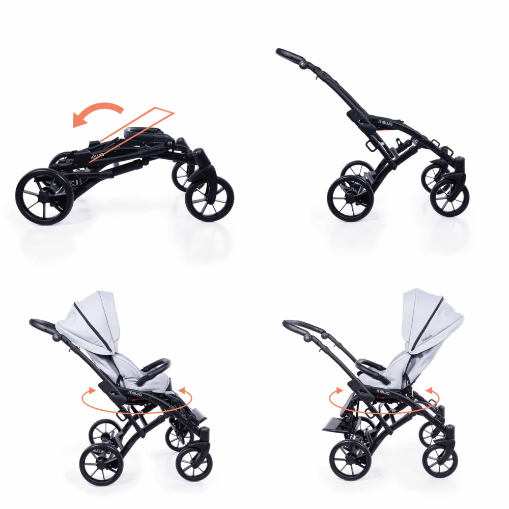 Дитяче крісло колісне MyWam Mewa Дніпро - фото 4