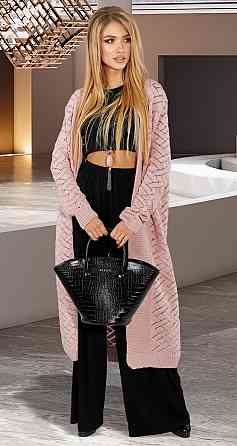 Ажурний в'язаний кардиган (48-52) Київ