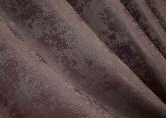 Комплект готових штор VR-Textil Жакард Sultan XO № 1681ш Бурий 300х265 см 2 шт (99-024) Київ