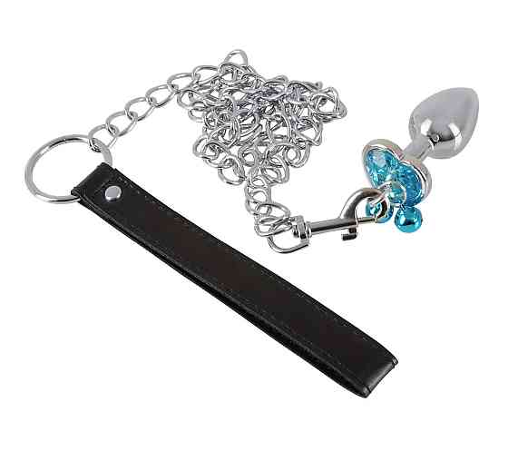 Набір із 4 пробок із повідцем Butt Plug Set with a Leash S, M, L Sex Aura Київ