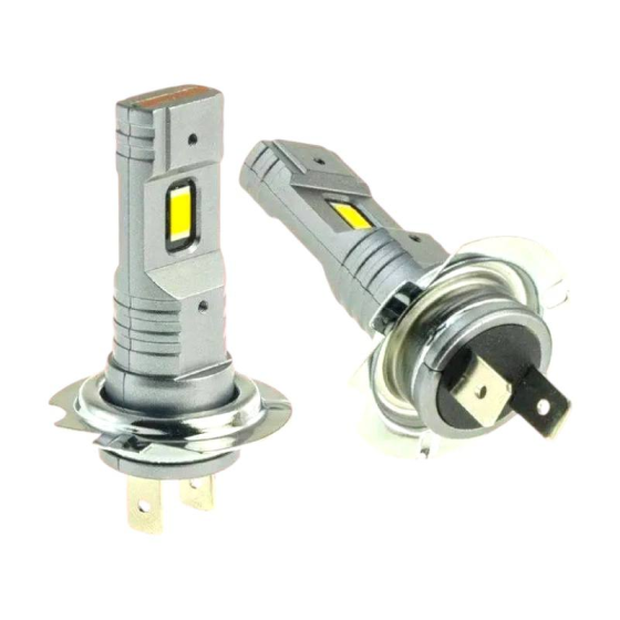 Світлодіодні лампи H7 Decker LED PL-05 45W 7000Lm 5000K, 9-32V Чортків