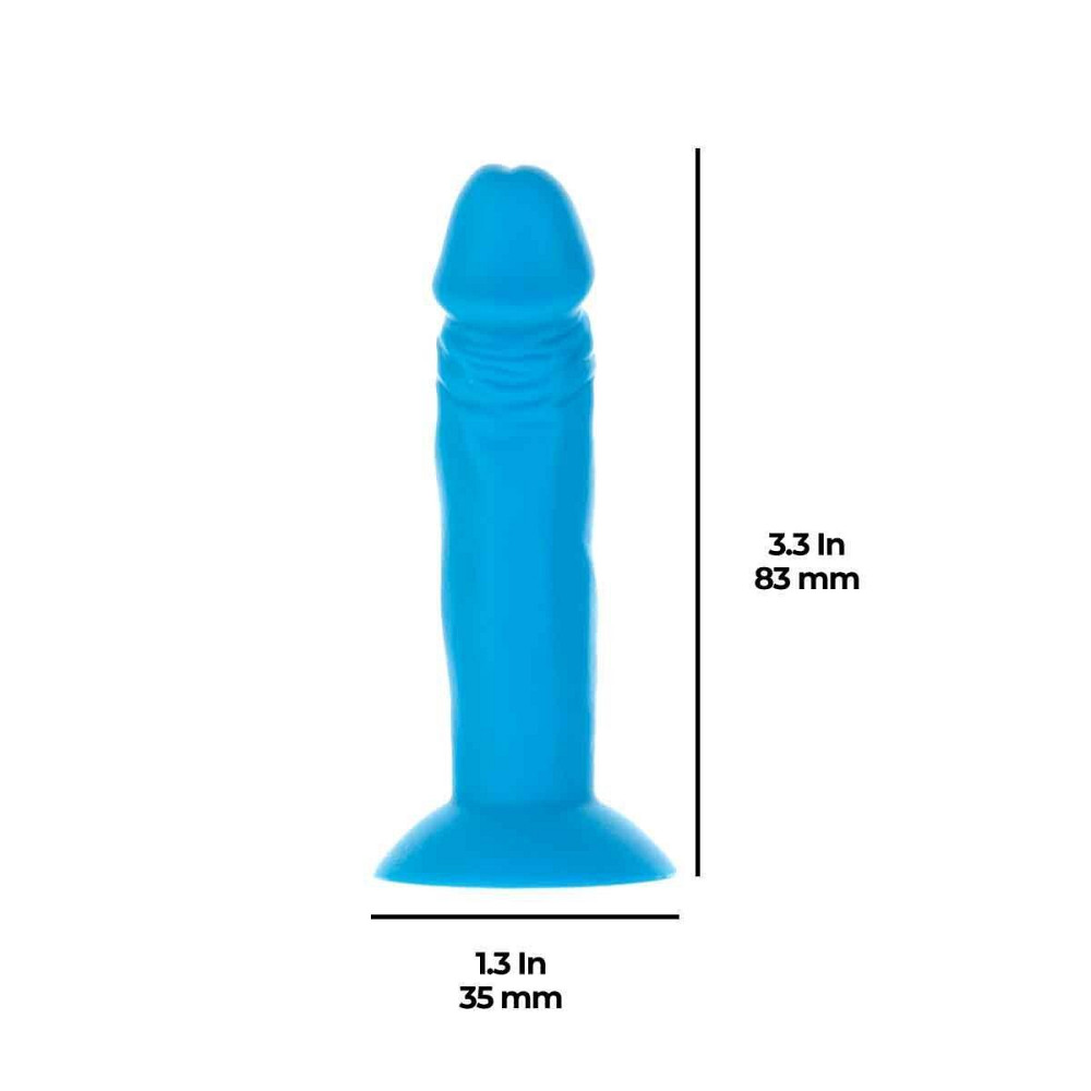 Набір фалоімітаторів ADDICTION Silly Willy 3.3” Silicone Dildo, 3 кольори, 12 шт Sex Aura Київ - фото 10