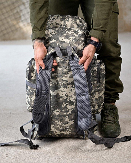 Рюкзак тактичний 50 л Darvall pixel grey ПП4630 Одеса - фото 10