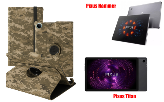 Чехол Spinner360 для планшета Pixus Hammer, Pixus Titan, цвет Xaki Киев