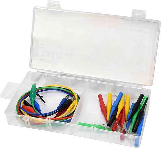 Провідники електричні з наконечниками контрольні YATO до напруги 0-30 V- AC/DC, 20 елем. [24] Одеса