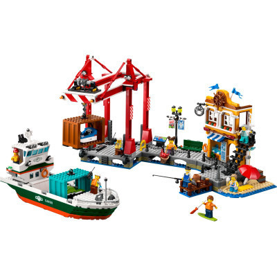 Конструктор LEGO City Морская гавань с грузовым судном (60422) Винница - изображение 8