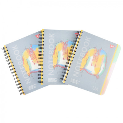 Блокнот Yes А5 Notebook UA 144 листа пластиковая обложка (681951) Винница - изображение 2