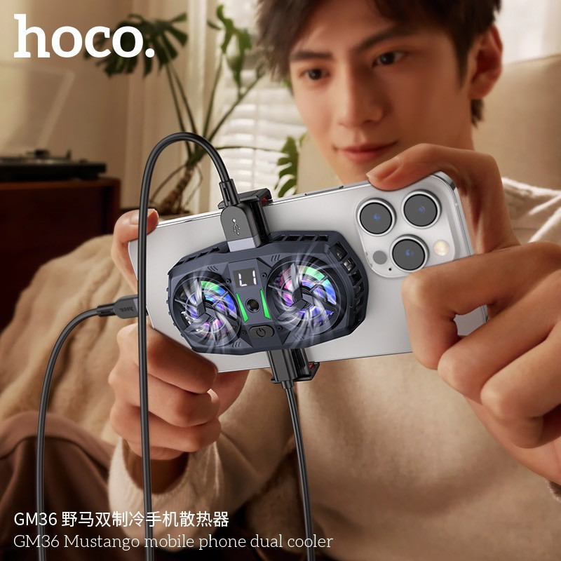 Кулер для мобильного телефона GM36 Mustango mobile phone dual cooler Black Киев - изображение 8