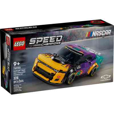 Конструктор LEGO Speed Champions NASCAR Next Gen Chevrolet Camaro ZL1, 328 деталей (76935) Вінниця