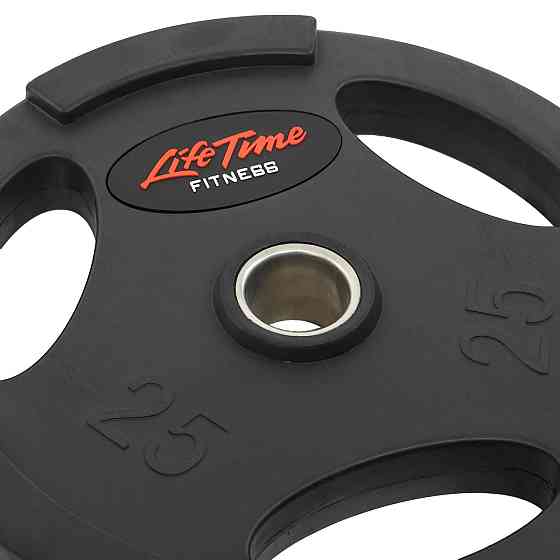 Диск прогумований 25 кг 51 мм LIFE-80154B-25 Київ
