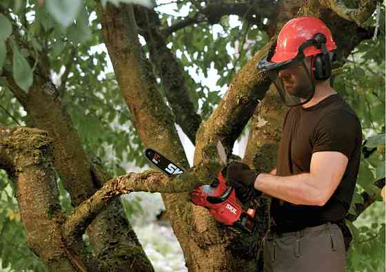 Пила цепная аккумуляторная бесщеточная, SKIL 0534 CA + энергокомплект 3111 АА 11073400102 (аккумулятор 4,0 Ah, зарядное Одесса