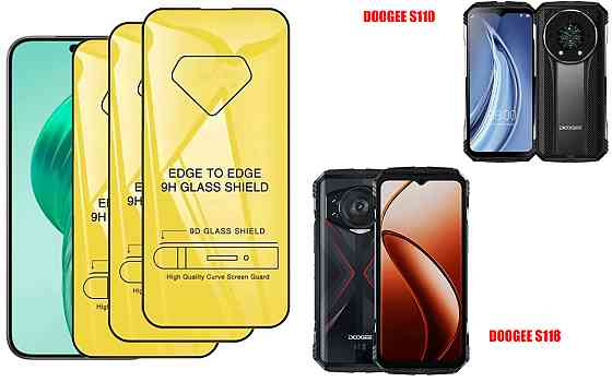 Защитное стекло DefenzoGlass для DOOGEE S110, DOOGEE S118 – двойная прочность Киев