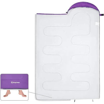 Спальний мішок KingCamp Oasis 250 Purple (KS3121_PURPLE_L_01) Вінниця - фото 2