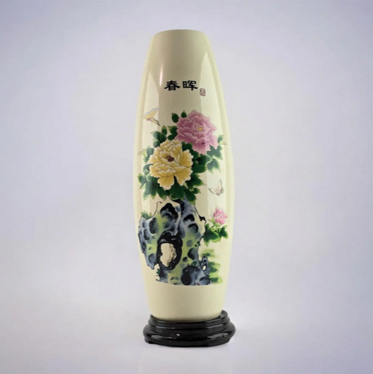 Ваза для квітів із фарфору Півонії Київ - фото 1