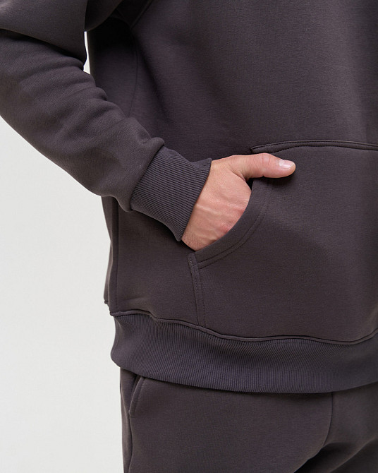 Чоловічий теплий костюм зі штанами та капюшоном — Байка тринитка Tom John 93424 Київ - фото 7