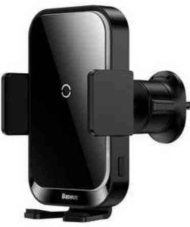 Тримач у машину з Бездротовим ЗП: Baseus Halo Electric 15W. Харків