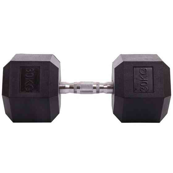 Гантель 30 кг цільна шестигранна SP-Planeta-80075-30 Київ