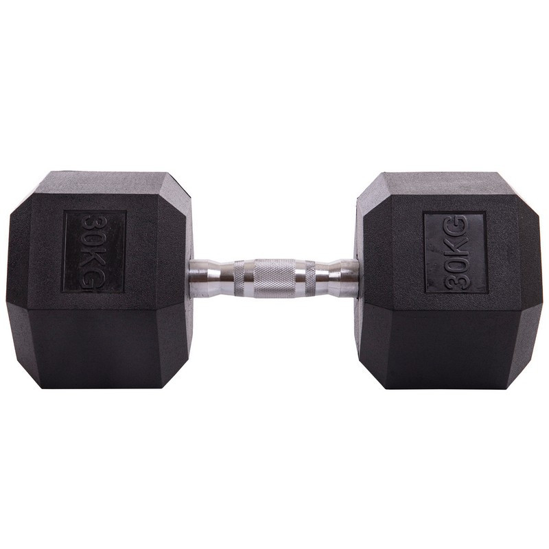 Гантель 30 кг цільна шестигранна SP-Planeta-80075-30 Київ - фото 3