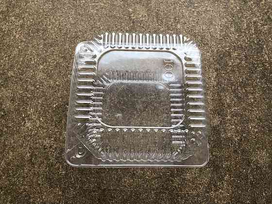 Блістер 130*130*77 мм ПЕТ упаковка для харчових гарячих продуктів із кришкою ПС-100 одноразове Павлоград