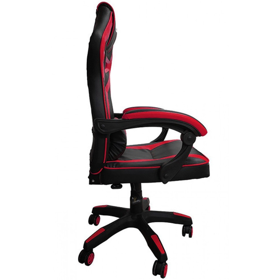 Кресло геймерское компьютерное игровое Bonro B-827 офисное для компьютера дома и офиса Красный Киев - изображение 3
