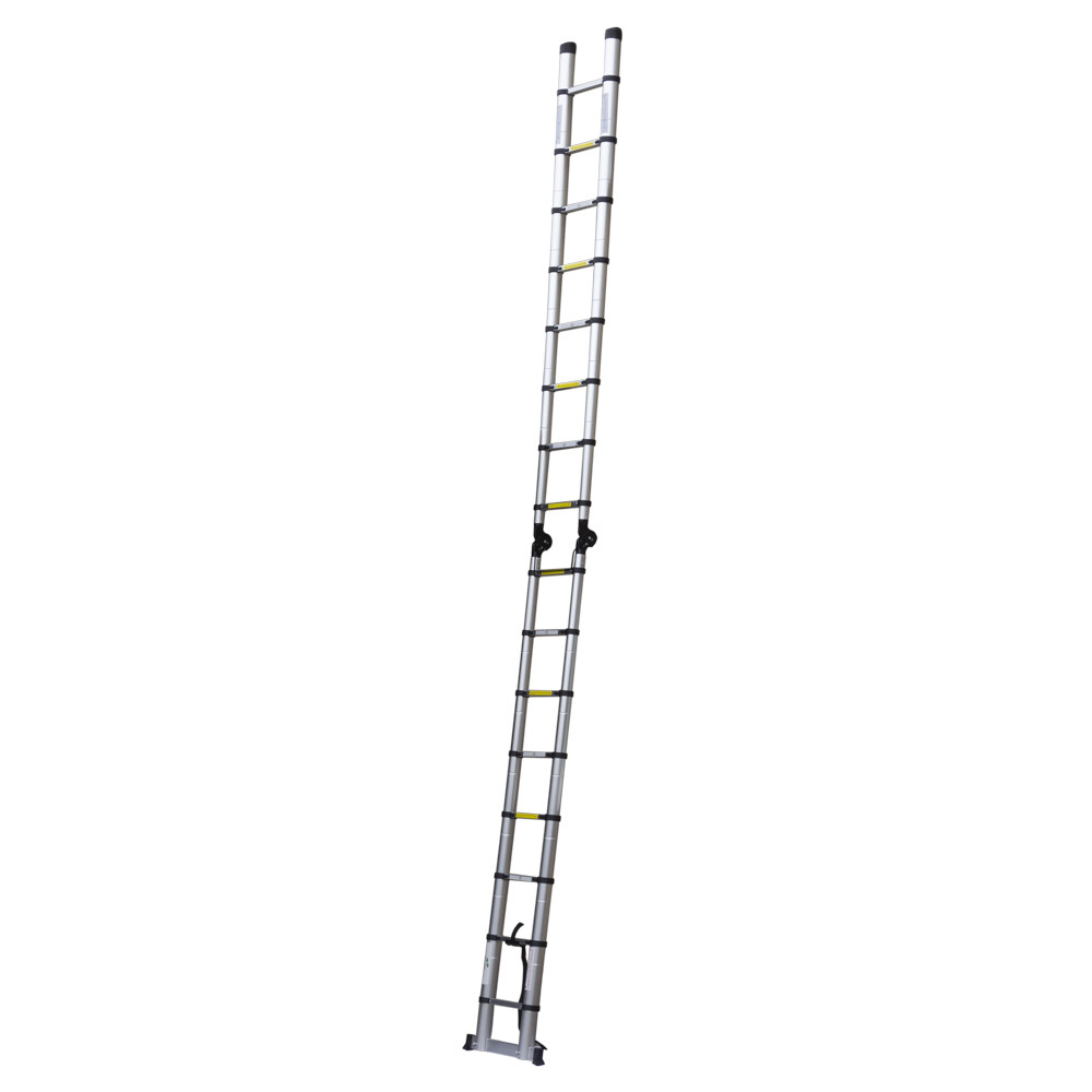 Flora Лестница телескопическая универсальная 16 ступеней 5.0м FLORA (5033434) Коломия - фото 8