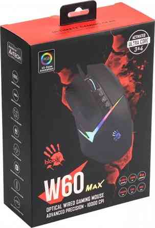 Миша A4Tech Bloody W60 Max Stone Black Чорний Харьков