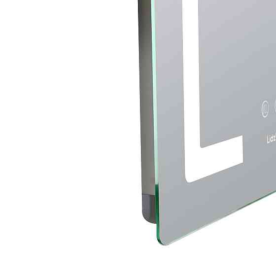 Дзеркало Lidz Kubis (KU2) 600х800 з LED-підсвіткою Touch, з антизапотіванням, з димером, рег. яскравості LD78LF937608048449 Київ