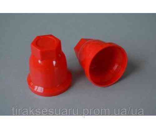 Ковпачок на гайку колеса 33 червоний  Ковпачок на гайку 33 Ковпачок на 33 гайку Луцьк