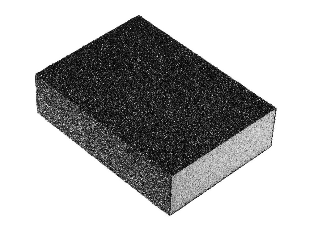 Шліфувальна губка "GeKo" 100х70х25мм P80 Київ - фото 1